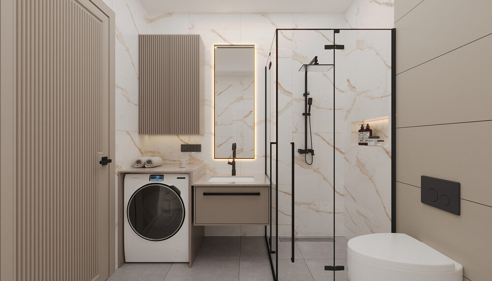Trendy Cleopatra 3+1 duplex – bathroom