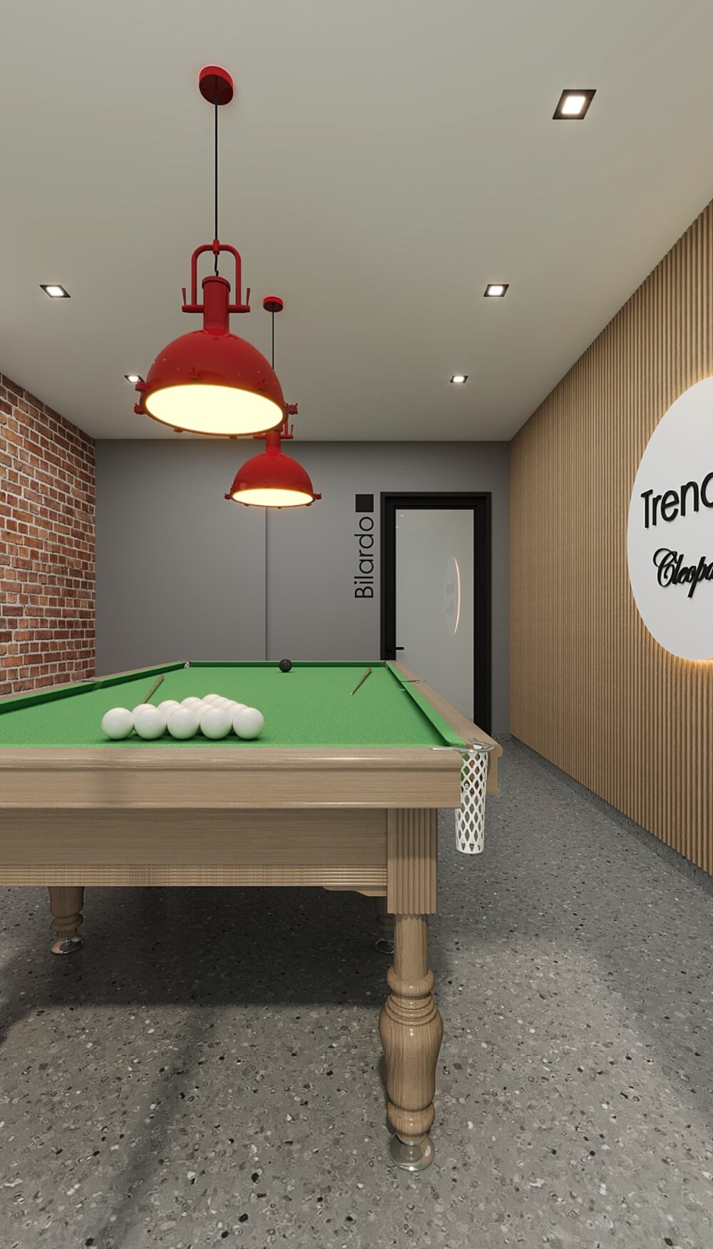 Trendy Cleopatra – billiards table